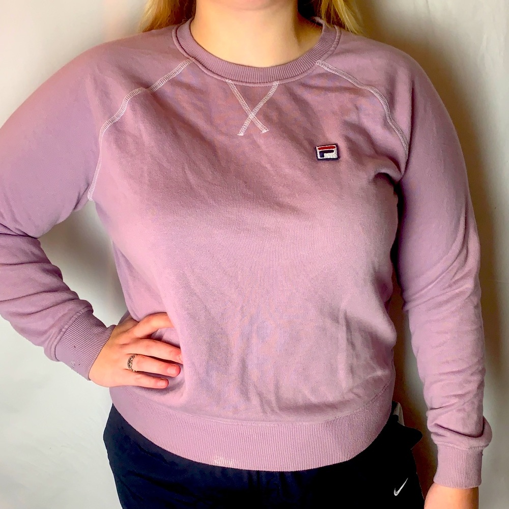 Pastel Pink FILA Sweatshirt 💖